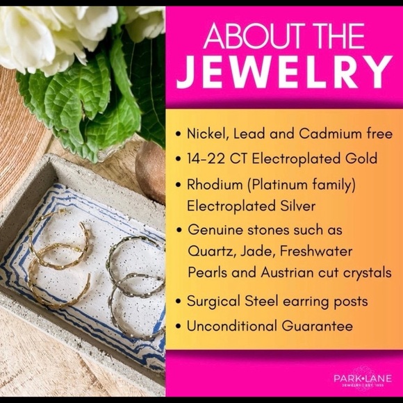 Park Lane Impression Earrings Clear Crystals Set in Silver-Brand New! - Picture 5 of 6